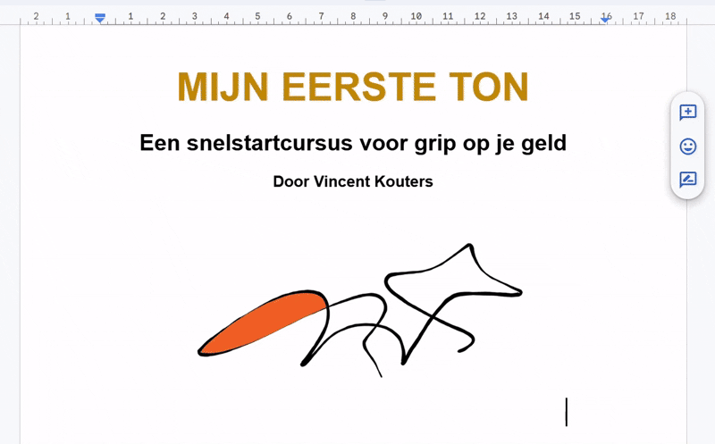 Scroll door Mijn eerste ton